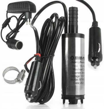 Mini čerpadlo na naftu 12V/230V, 38mm MAR-POL