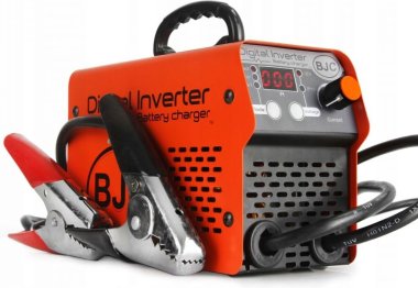 Digitální invertorová nabíječka baterií s funkcí start 12/24V 400A BJC PROFI