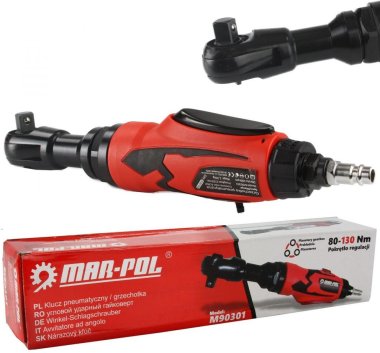 Pneumatická ráčna 1/2", kompozit MAR-POL