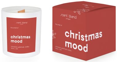 Scent Blend svíčka Christmas red mood