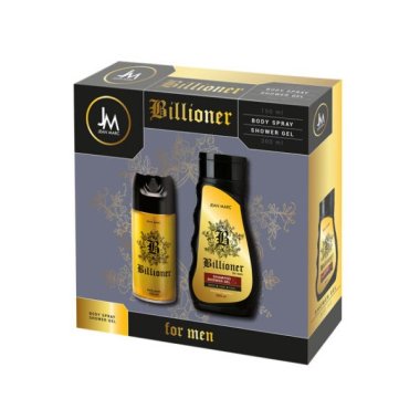 JM pánský set Billioner sprchový gel a deo