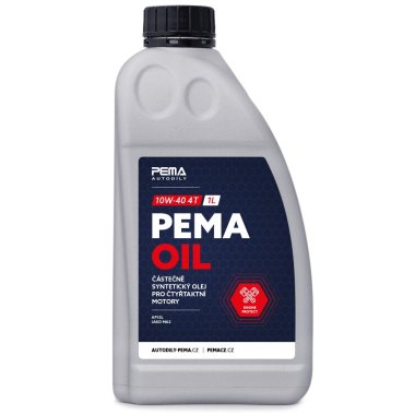Motorový olej PEMA 10W-40 4T, 1L