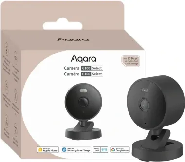 AQARA Camera G100 Select (CH-C08D), Černá - Vnitřní / Vnější Wi-Fi 2K kamera