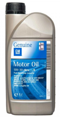 Motorový olej GM DEXOS 2 5W-30, 1L