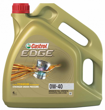 Motorový olej Castrol EDGE Titanium 0W-40, 4L