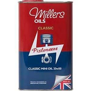Motorový olej Millers Oils Classic Sport 20W-50, 1L