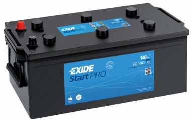 Autobaterie Exide StartPRO 12V, 140Ah, 800A, EG1403
