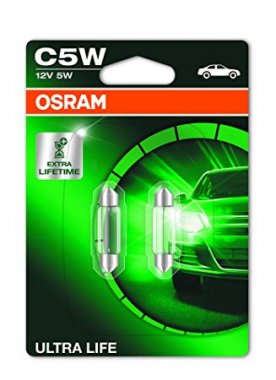 Žárovka Osram C5W, ULTRA LIFE 6418ULT-02B