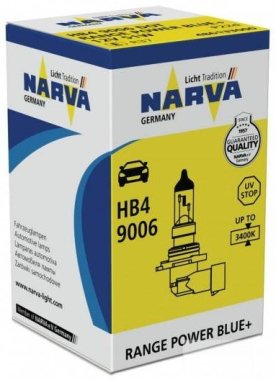 Žárovka Narva HB4, Rang e Power Blue + 48006