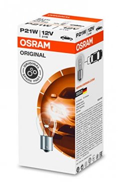 Žárovka Osram P21W, ORIGINAL 7506
