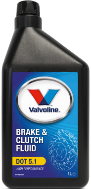 Brzdová kapalina Valvoline Brake & Clutch Fluid DOT 5.1, 1L