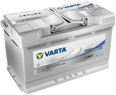 Trakční baterie Varta Professional Dual Purpose AGM 12V, 80Ah, 800A