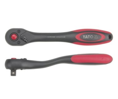 Ráčna 1/4" YATO 144mm vyhnutá
