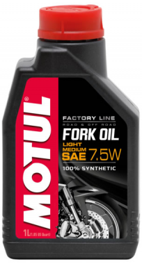 Tlumičový olej Motul Fork Oil Factory Line Light/Medium 7.5W, 1L