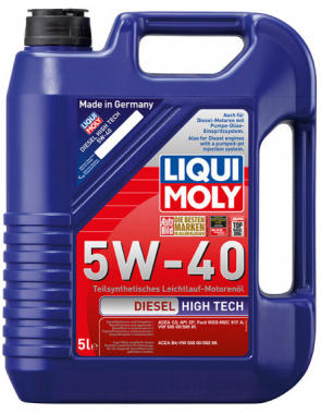 Motorový olej Liqui Moly Diesel High Tech 5W-40, 5L