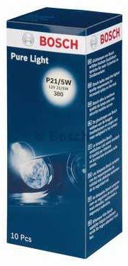 Žárovka Bosch P21/5W, Pure Light WS 1987302202
