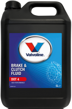 Brzdová kapalina Valvoline Brake & Clutch Fluid DOT 4, 5L