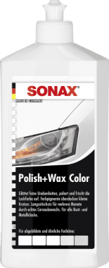 Sonax Barevná leštěnka NanoPro - bílá, 500ml