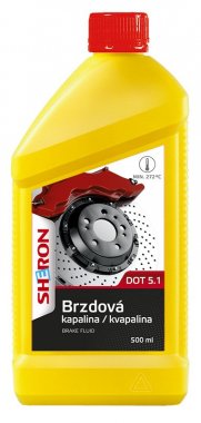 Brzdová kapalina Sheron DOT 5.1, 500ml