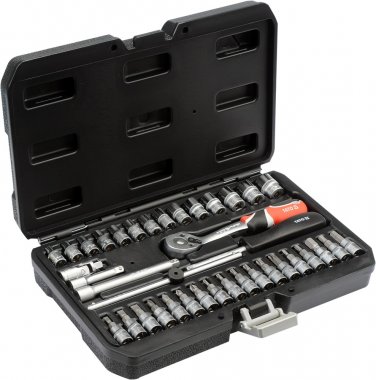 Sada nářadí gola 1/4" XS YATO 38 kusů