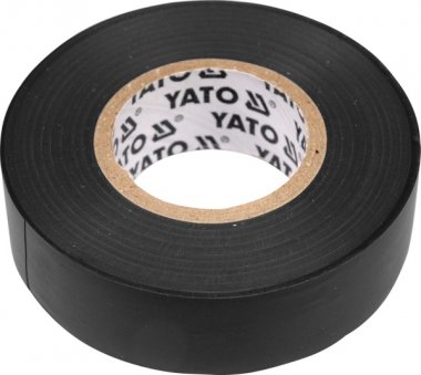 Páska izolační 19 x 0,13 mm x 20 m černá YATO