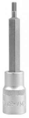 Bit 1/2" M5 YATO SPLINE 100mm vícezubý