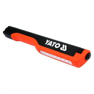 Lampa ruční 8 LED YATO s klipem, 80 lm