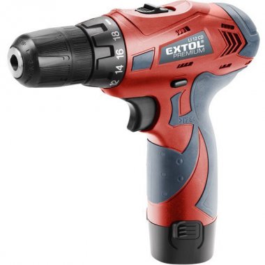 Aku vrtačka EXTOL PREMIUM 12V / 1,3Ah Li-ion