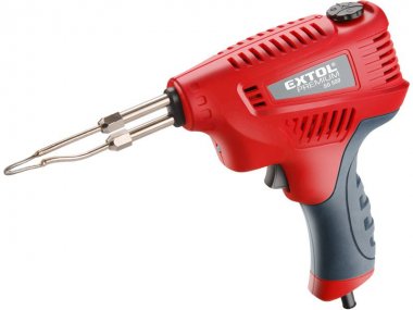 Pájecí pistole transformátorová EXTOL PREMIUM s regulací teploty, 200W