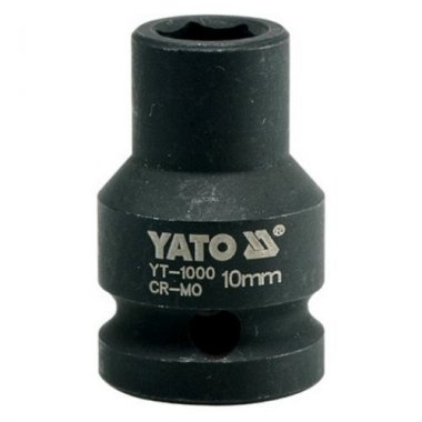 Nástavec 1/2" rázový YATO 10 mm šetihranný