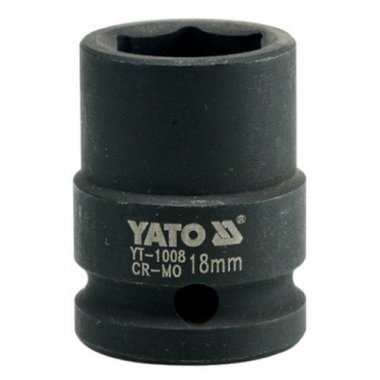 Nástavec 1/2" rázový YATO 18 mm šetihranný