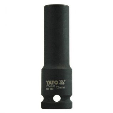 Nástavec 1/2" rázový YATO 12 mm šetihranný prodloužený