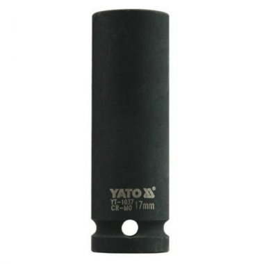 Nástavec 1/2" rázový YATO 17 mm šetihranný prodloužený