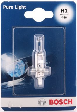 Žárovka Bosch H1, Pure Light WS 1987302011