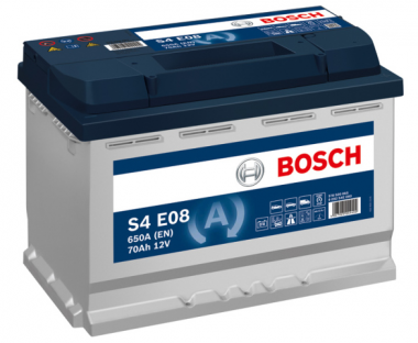 Autobaterie Bosch S4 EFB, 12V, 70Ah, 650A, S4 E08