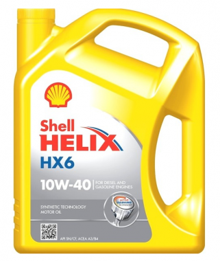 Motorový olej Shell Helix HX6 10W-40, 4L