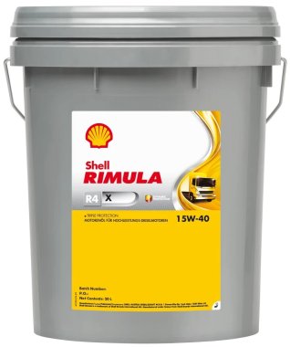 Motorový olej Shell Rimula R4 X 15W-40, 20L