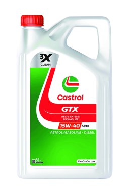 Motorový olej Castrol GTX A3/B3 15W-40, 5L