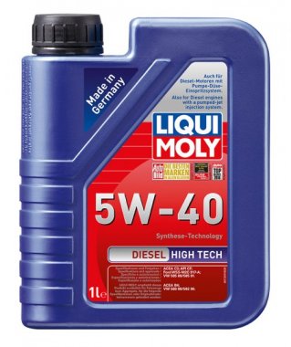 Motorový olej Liqui Moly Diesel High Tech 5W-40, 1L