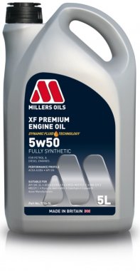 Motorový olej Millers Oils XF Premium 5W-50, 5L