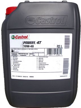 Motorový olej Castrol Power 1 4T 10W-40, 20L