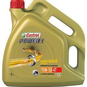 Motorový olej Castrol Power 1 4T 15W-50, 4L