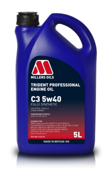 Motorový olej Millers Oils Trident Professional C3 5W-40, 5L