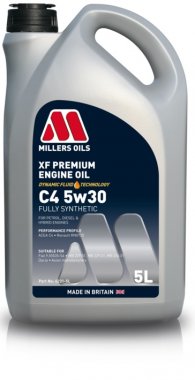 Motorový olej Millers Oils XF Premium C4 5W-30, 5L