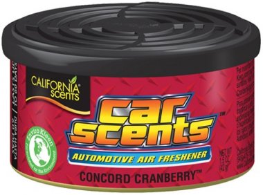 Osvěžovač vzduchu California Scents, Car Scents - Brusinka