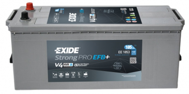 Autobaterie Exide StrongPro EFB+ 12V, 185Ah, 1100A, EE1853