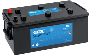 Autobaterie Exide StartPRO 12V, 215Ah, 1200A, EG2153