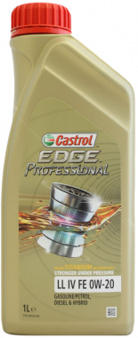 Motorový olej Castrol EDGE Fluid Titanium Professional LL IV FE 0W-20, 1L