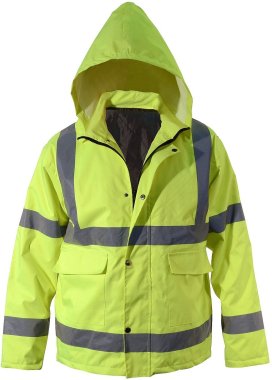 Compass bunda s kapucí reflexní safety xl