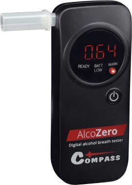 Compass alkohol tester alcozero - elektrochemický senzor